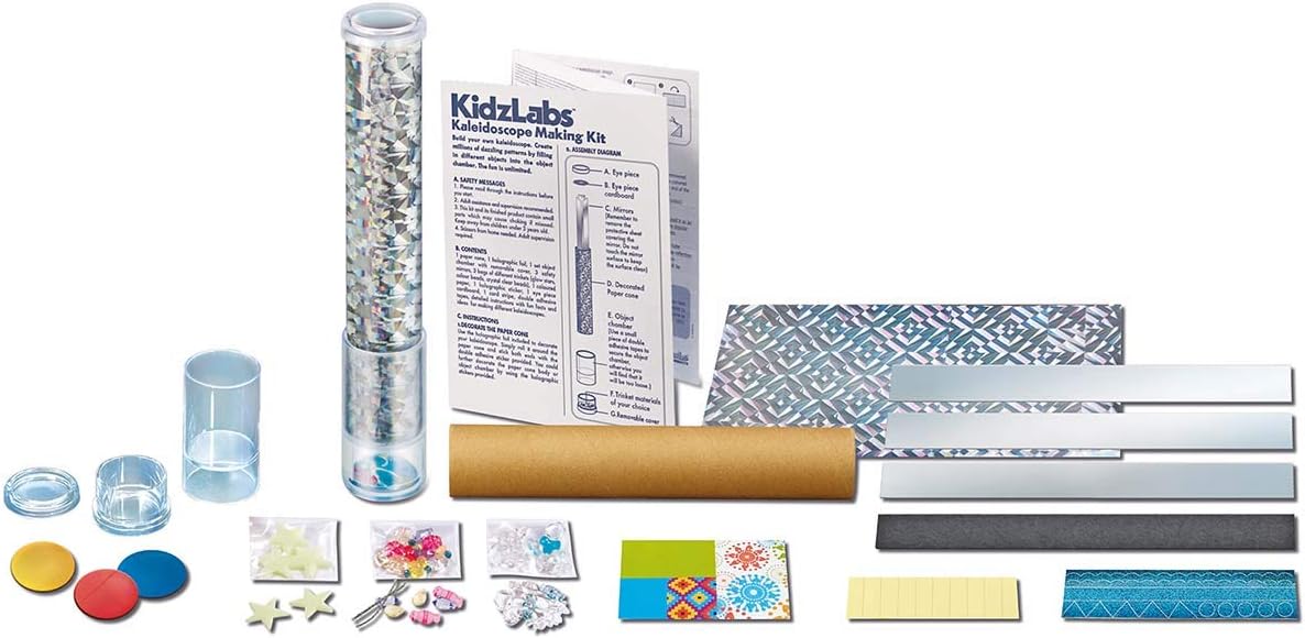 4M Kaleidoscope Making Kit STEM Optical Science Craft Toy