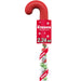 HERSHEY'S KISSES Chocolate Filled Candy Cane Christmas Candy 2.24oz