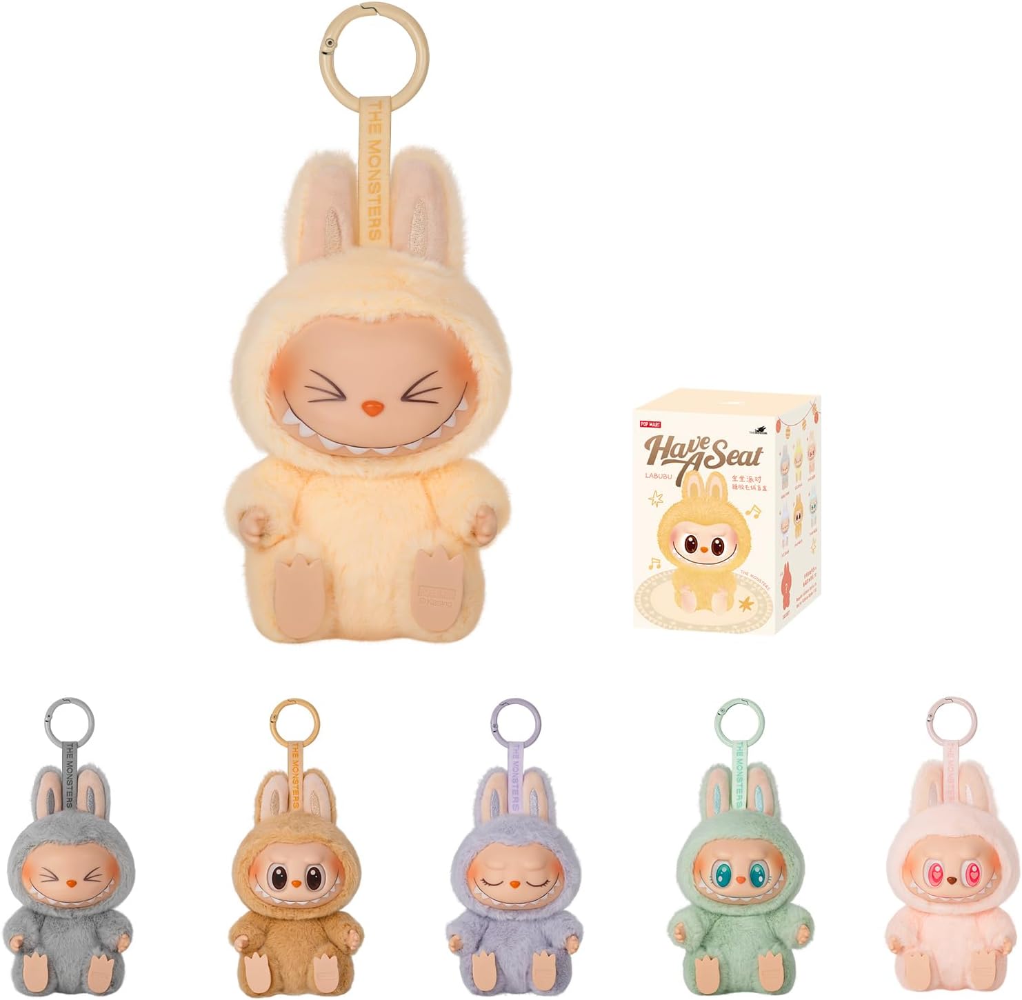 Have a Seat Vinyl Plush Blind Box, The Monsters Blind Box Figures