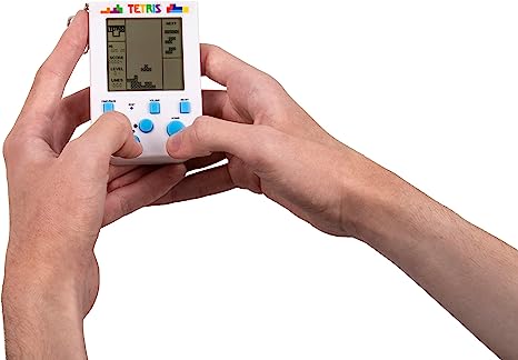 Tetris Keyring Arcade Game - Retro Games