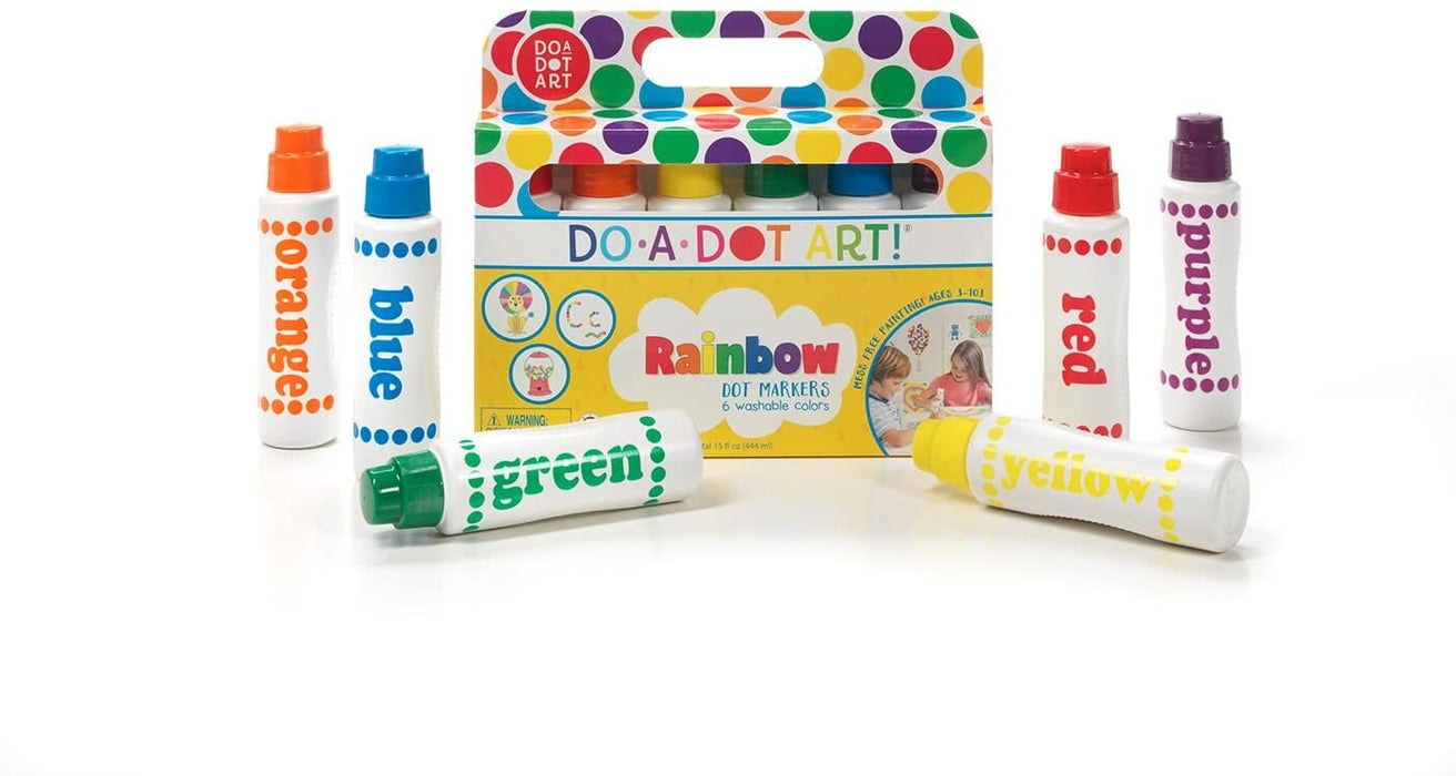 Do A Dot Rainbow 6 Pack Dot Markers