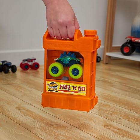 Hot Wheel Monster Trucks Fuel N Go Playset