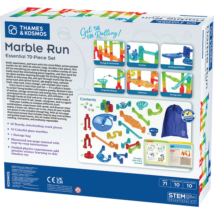 Thames & Kosmos Marble Run Essential 70-Piece Set
