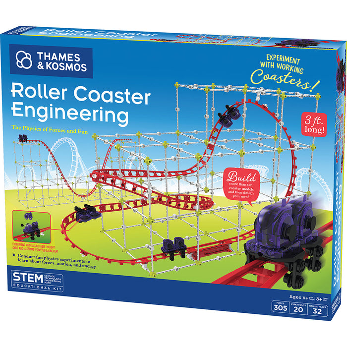 Thames & Kosmos Roller Coaster Engineering Science Kit