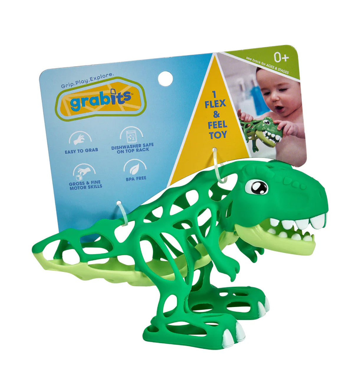 Grabits  Grip-I-Mals Rex Dino