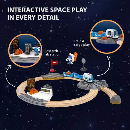 BRIO World Space Exploration Train Set