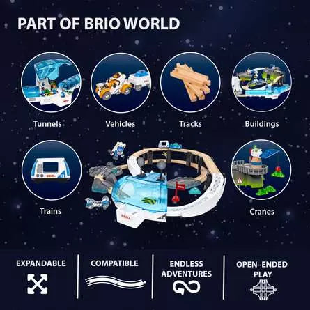 BRIO World Space Exploration Train Set