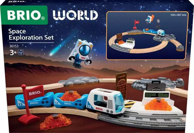 BRIO World Space Exploration Train Set