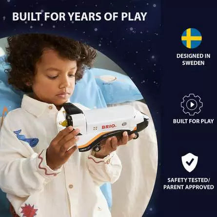BRIO World Space Station Train Set