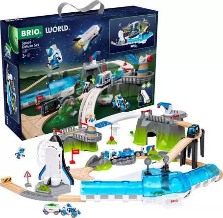 BRIO World Space Deluxe Train Set