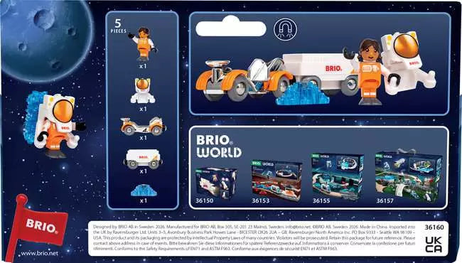 BRIO World Space Rover Vehicle Playset