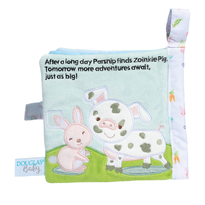 Douglas Parsnip Bunny Soft Activity Book for Infants