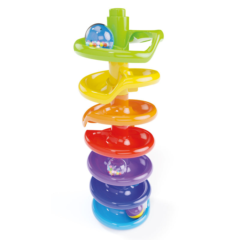 Spiral Tower With Lights