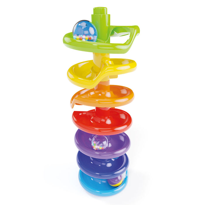 Spiral Tower With Lights