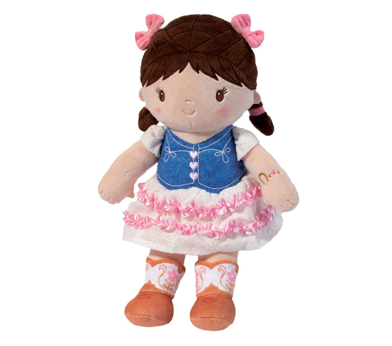 Fran Cowgirl Plush Doll 13 inch
