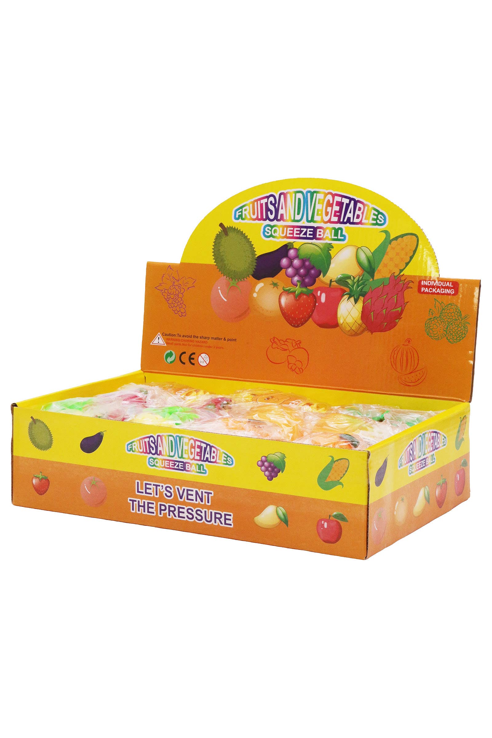 Fruit Mix Fluffy Slime Filled Soft Squishy Toy