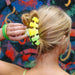TELETIES Classic Large Claw Hair Clip Glow For It Neon