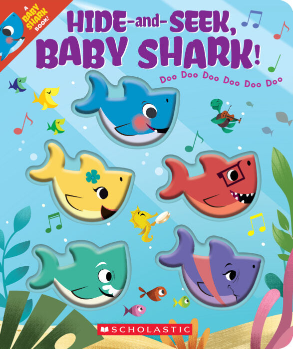 Hide-and-Seek, Baby Shark! Activity Book