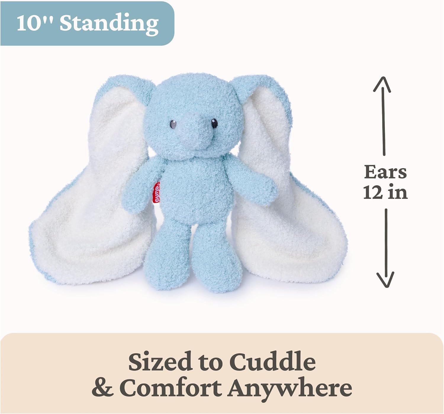 GUND Blankie Pals Elephant 6-Inch Stuffed Animal