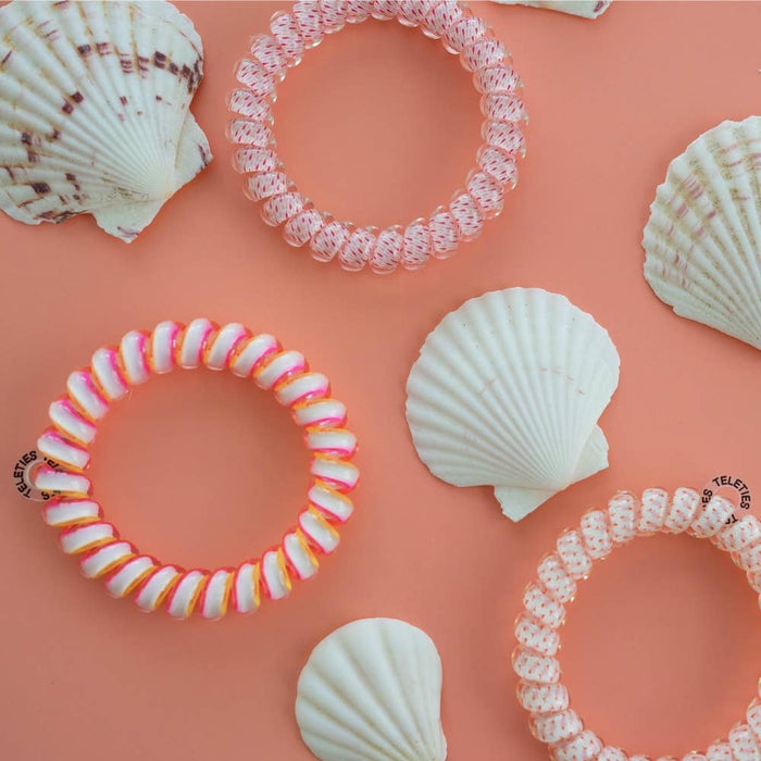 TELETIES Just Keep Swimming Large Hair Ties 3-Pack
