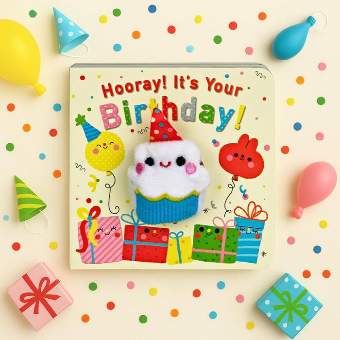 Cottage Door Press Hooray It's Your Birthday! Finger Puppet Board Book