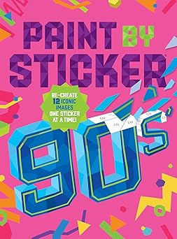 Paint by Sticker: 90s