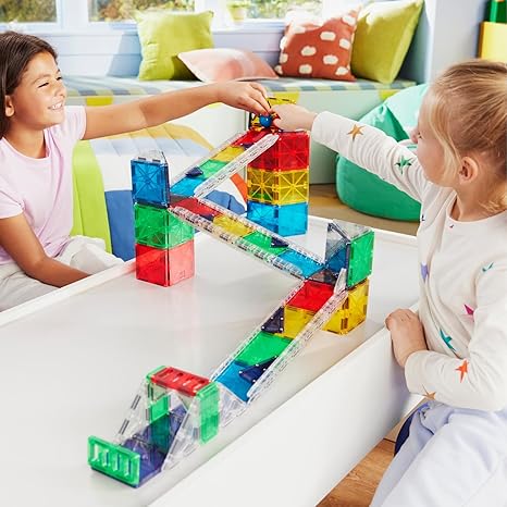 Magna Tiles Rail Racers Deluxe 90pc set
