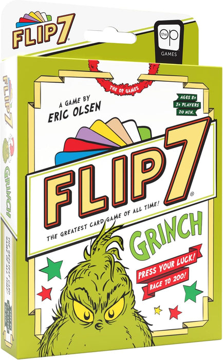USAOPOLY Flip 7: Grinch Edition Card Game