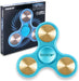 Bopster Metal Spinner Tri Fidget Desk Toy Blue