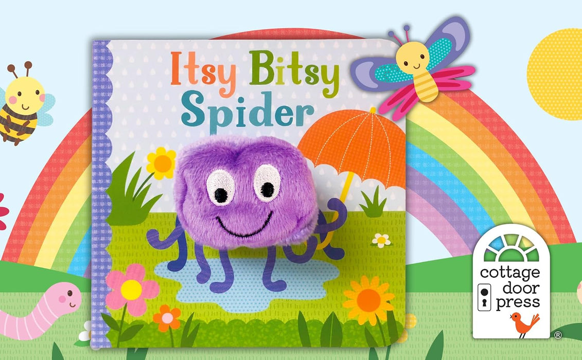Cottage Door Press Itsy Bitsy Spider Finger Puppet Board Book