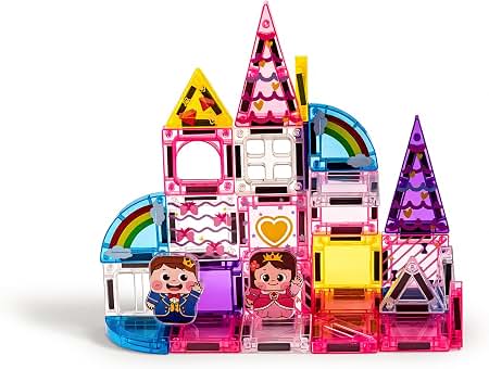 MAGNA-TILES Rail Racers Construction Toy Set 33pc