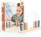 Speedy Monkey Wooden Roller Abacus Toy for Early Learning