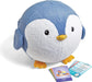 hand2mind Penguin BubblePlush 15in Yoga Ball Toy