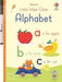 Usborne Little Wipe-Clean Alphabet Activity Book Paperback