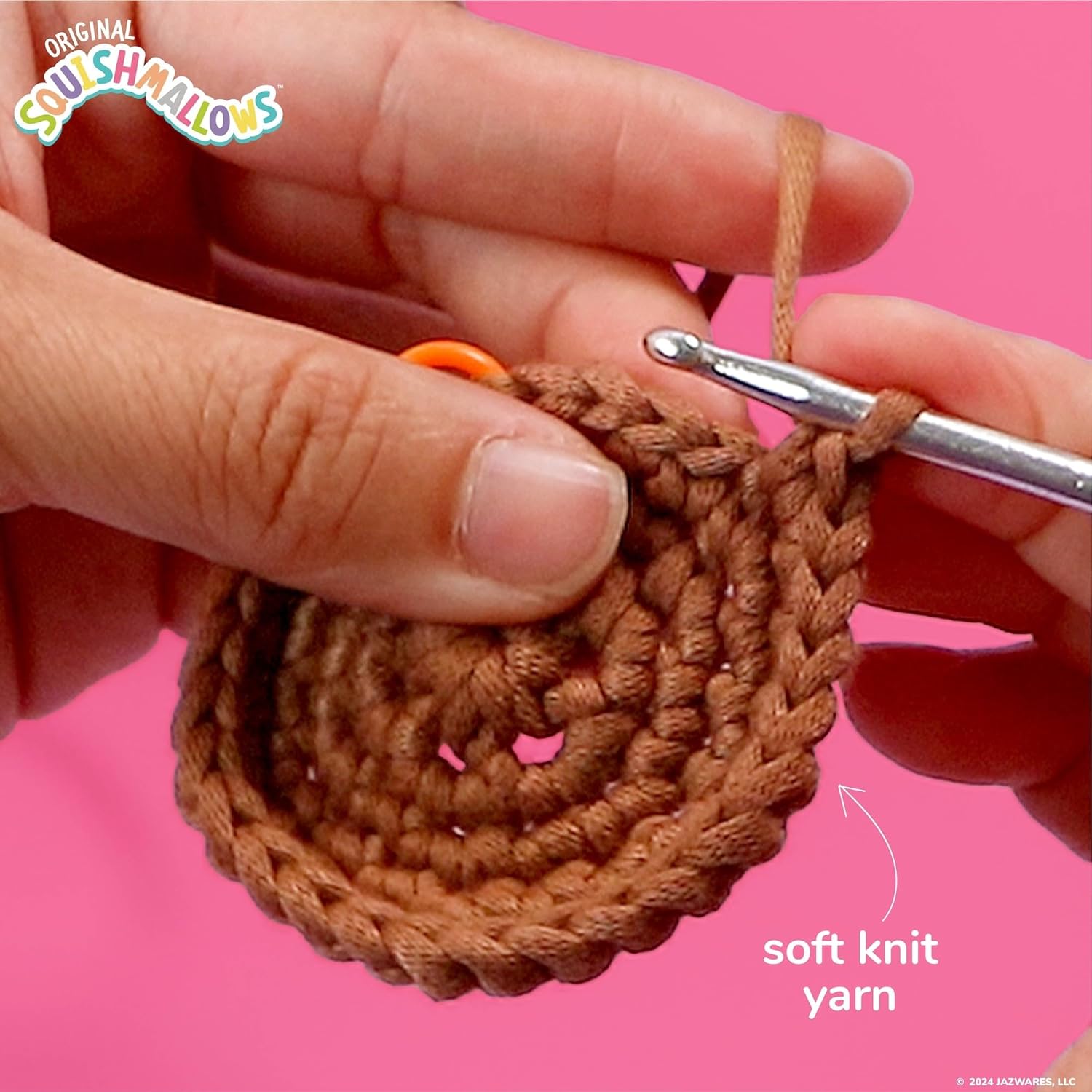 Squishmallow Crochet Kit: Omar