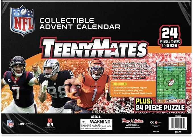 NFL TeenyMates Advent Calendar