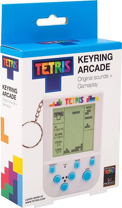 Tetris Keyring Arcade Game - Retro Games