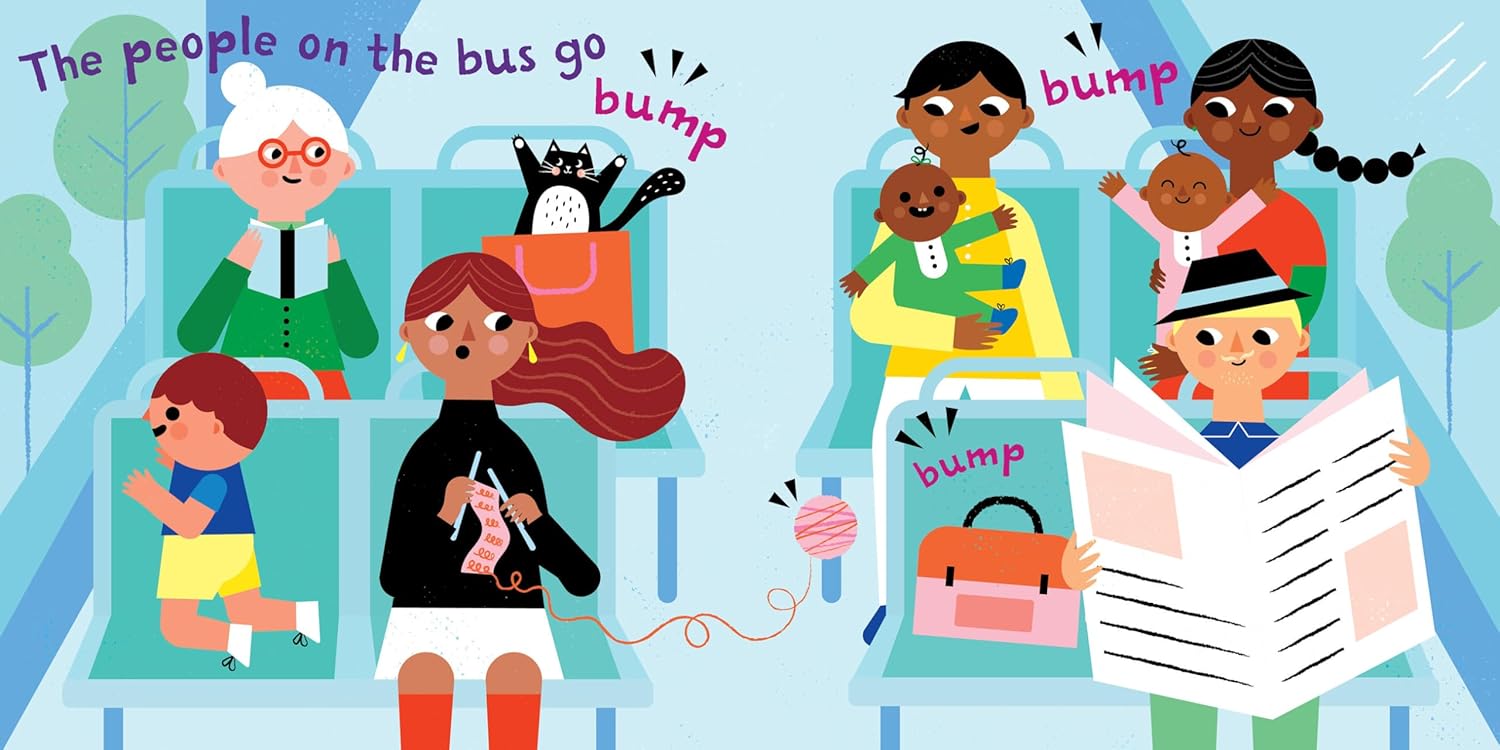 Indestructibles Wheels on the Bus Baby Book: Chew Proof, Rip Proof, Nontoxic, Washable