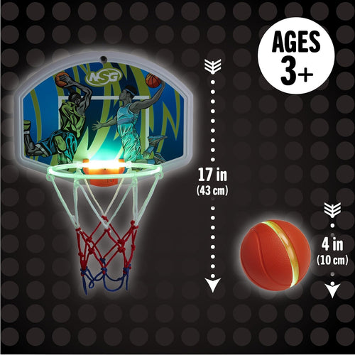 LED Light Up Basketball Set