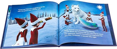 The Elf on the Shelf Extraordinary Noorah - Santa’s Magical Arctic Fox Book