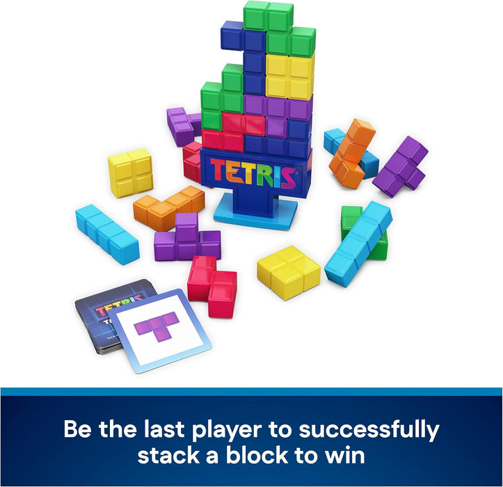 Spin Master Games Tetris Takedown Competitive Block-Balancing Family Game