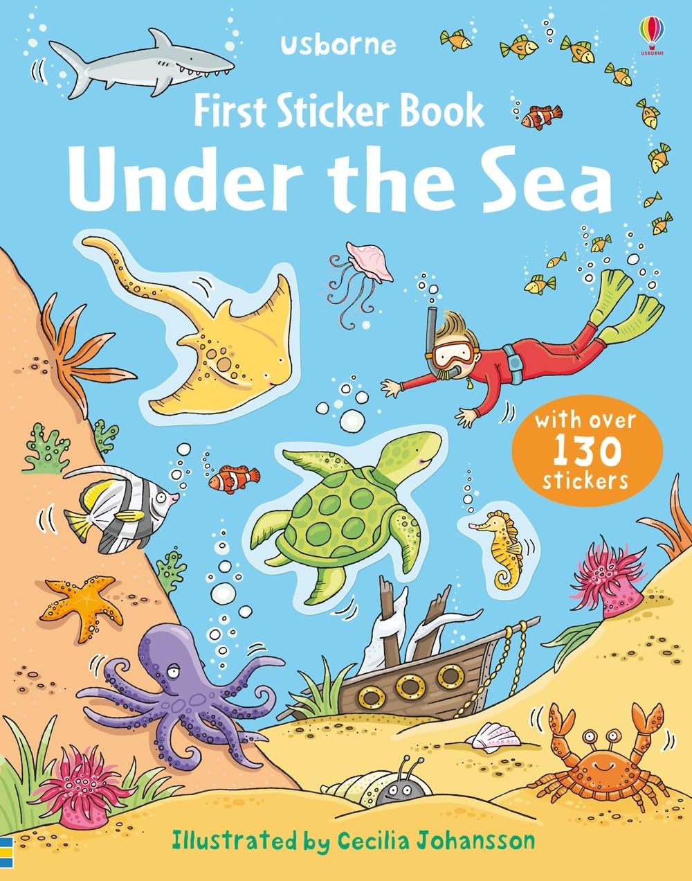 Usborne First Sticker Book Under the Sea - Kids Sticker Activity ...