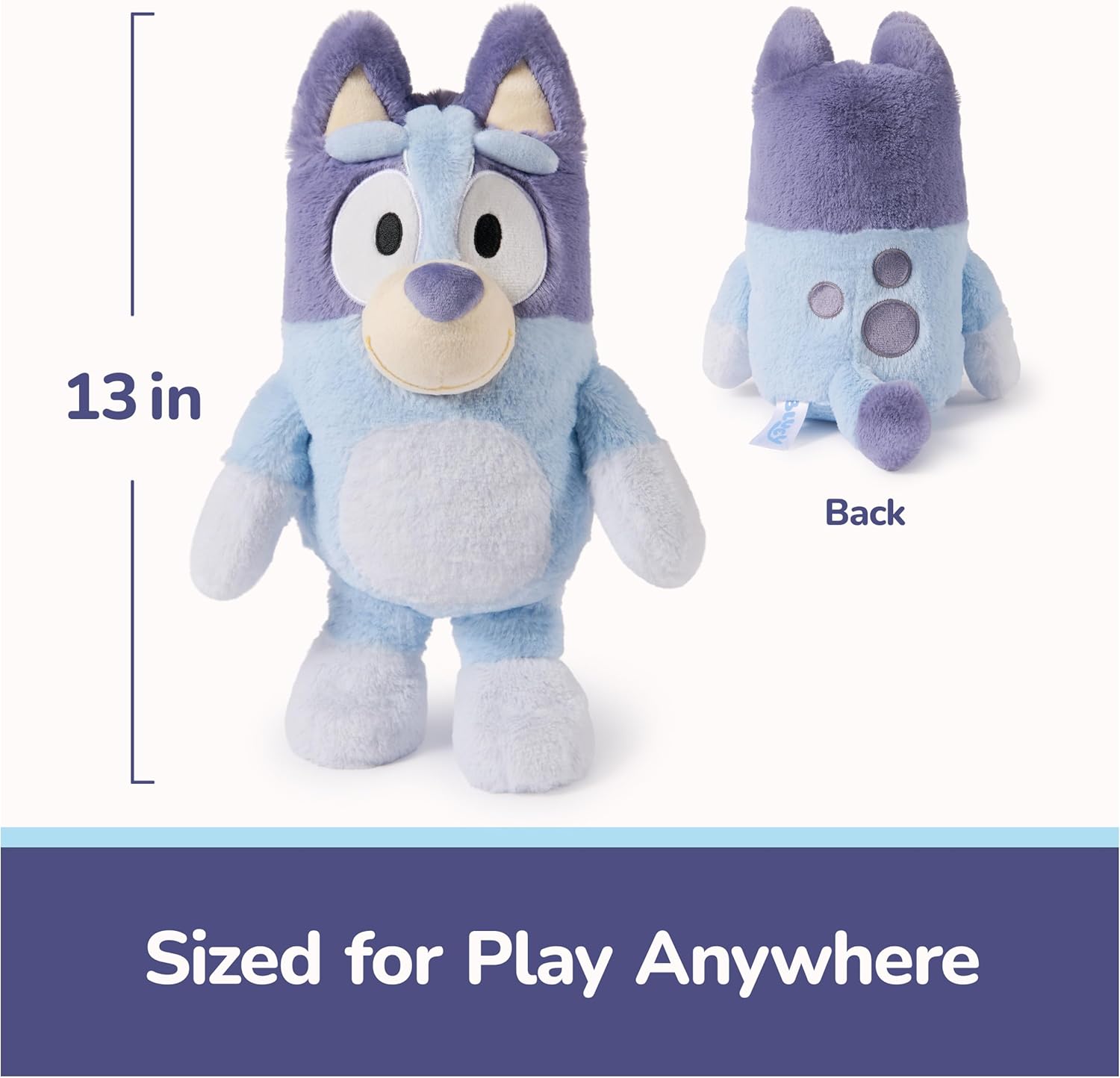GUND Bluey Sustainably Soft Plush Toy - Eco-Friendly Recycled Materials, 13-inch