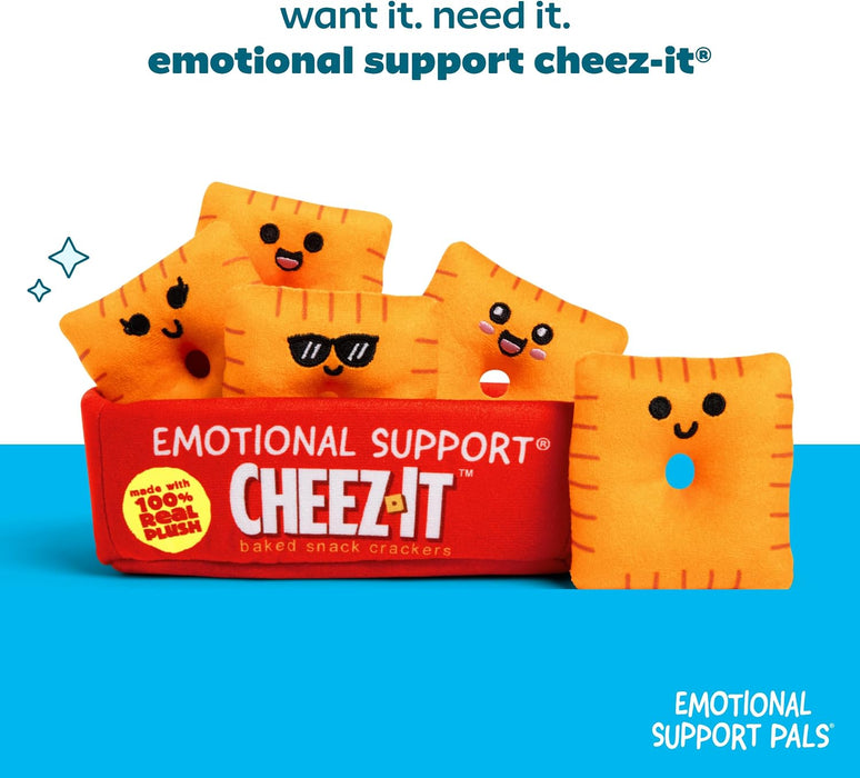 Relatable Emotional Support Pals Cheez-It Stuffed Plush Toy