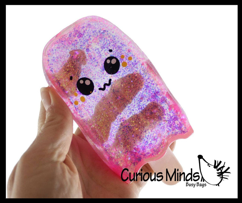 Large 4.5" Popsicle Shaped Ball - Thick Glue/Gel