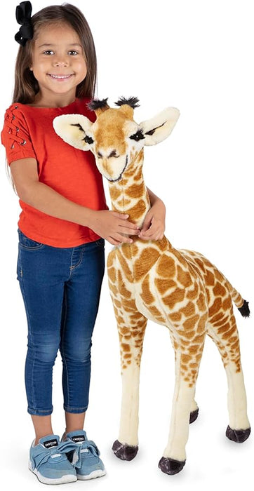 Melissa & Doug Standing Baby Giraffe Stuffed Animal – 3 Feet Tall