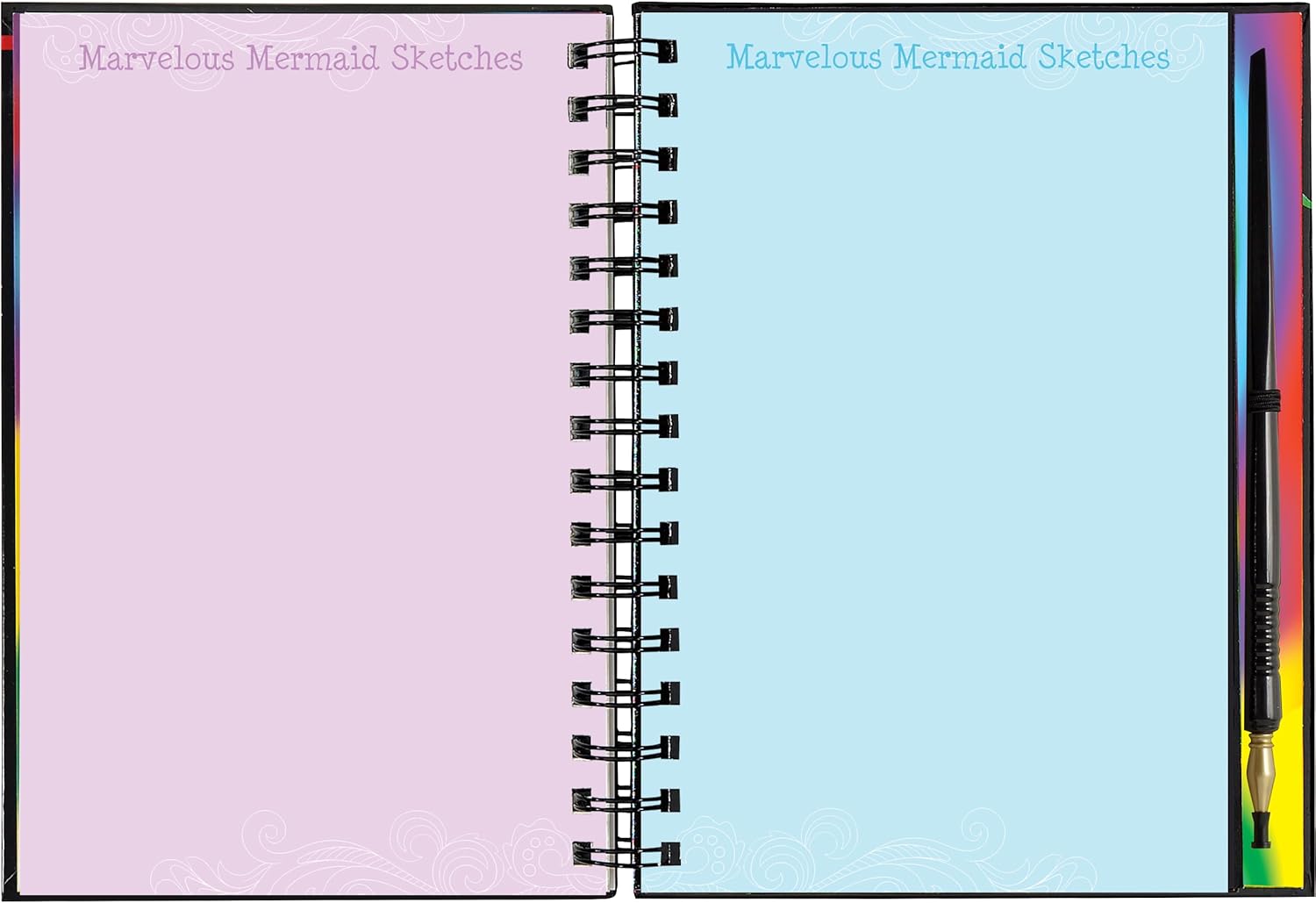 Extreme Mermaids Scratch and Sketch Book