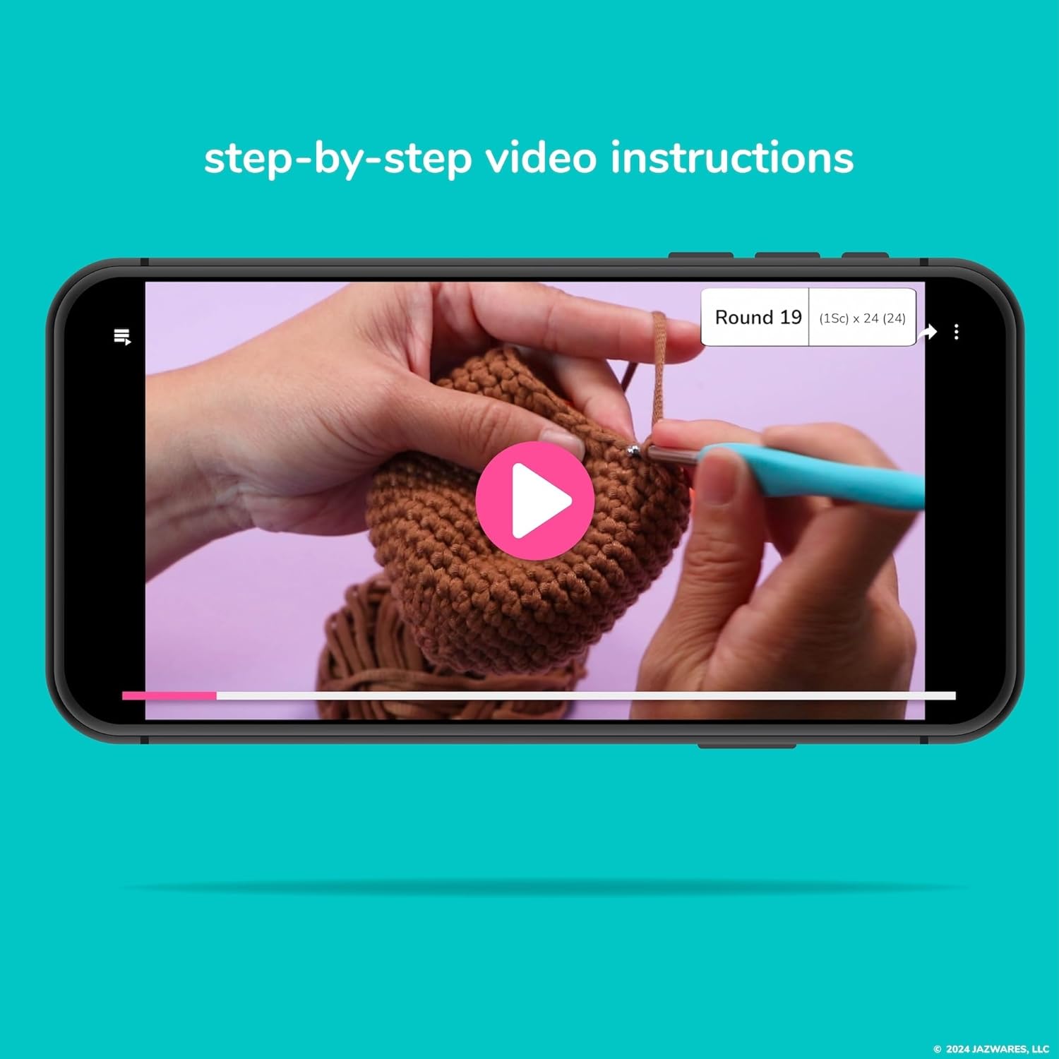 Squishmallow Crochet Kit: Omar