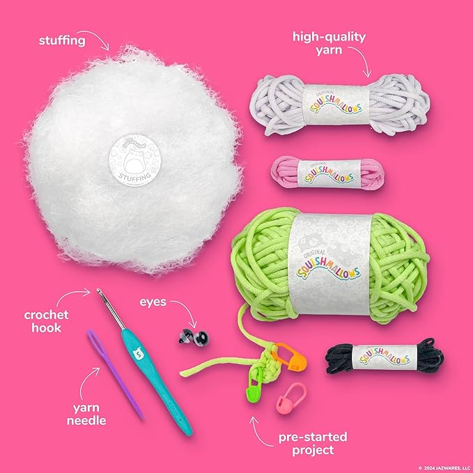 Squishmallow Crochet Kit: Wendy