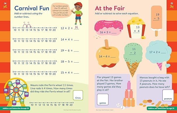 Brain Quest Math Grade 2